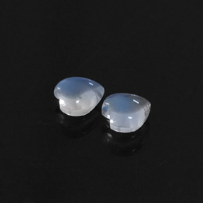 Achetez naturel ct blanc pierre de lune arc-en-ciel gems, forme de coeur, en provenance inde chez gemselect. en stock, livraison internationale!