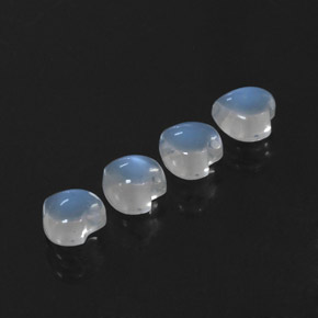 Achetez naturel ct blanc pierre de lune arc-en-ciel gems, forme de coeur, en provenance inde chez gemselect. en stock, livraison internationale!