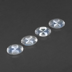 Achetez naturel ct blanc pierre de lune arc-en-ciel gems, coupe ovale, en provenance sri lanka chez gemselect. en stock, livraison internationale!