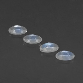 Achetez naturel ct blanc pierre de lune arc-en-ciel gems, coupe ovale, en provenance sri lanka chez gemselect. en stock, livraison internationale!