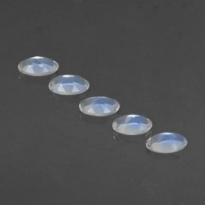 Achetez naturel ct blanc pierre de lune arc-en-ciel gems, coupe ovale, en provenance sri lanka (ceylan) chez gemselect. en stock, livraison internationale!