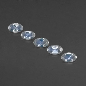 Achetez naturel ct blanc pierre de lune arc-en-ciel gems, coupe ovale, en provenance sri lanka chez gemselect. en stock, livraison internationale!