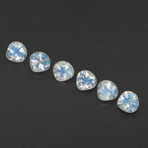 Achetez naturel ct blanc pierre de lune arc-en-ciel gems, en forme de poire, en provenance inde chez gemselect. en stock, livraison internationale!