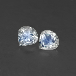 Achetez naturel ct blanc pierre de lune arc-en-ciel gems, en forme de poire, en provenance inde chez gemselect. en stock, livraison internationale!