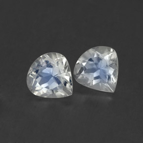 Achetez naturel ct blanc pierre de lune arc-en-ciel gems, en forme de poire, en provenance inde chez gemselect. en stock, livraison internationale!