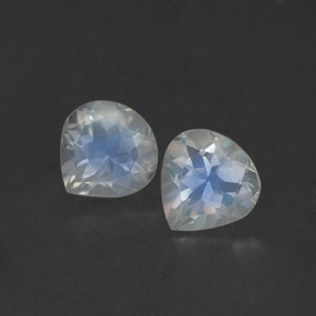 Achetez naturel ct blanc pierre de lune arc-en-ciel gems, en forme de poire, en provenance inde chez gemselect. en stock, livraison internationale!