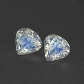 Achetez naturel ct blanc pierre de lune arc-en-ciel gems, en forme de poire, en provenance inde chez gemselect. en stock, livraison internationale!