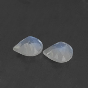 Achetez naturel ct blanc pierre de lune arc-en-ciel gems, en forme de poire, en provenance inde chez gemselect. en stock, livraison internationale!