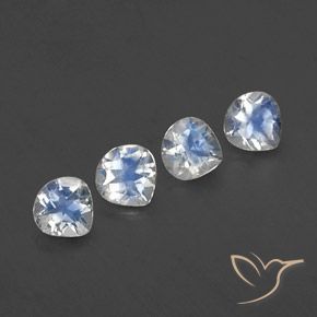 Shop natural 1.51ct Blanc bleuâtre Pierre de lune arc-en-ciel gems, En forme de poire, from Inde at GemSelect. In stock, global shipping!