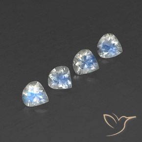 Shop natural 1.52ct Blanc bleuâtre Pierre de lune arc-en-ciel gems, En forme de poire, from Sri Lanka at GemSelect. In stock, global shipping!