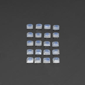 Achetez naturel 2,44ct blanc pierre de lune arc-en-ciel gems, transparent, en provenance inde chez gemselect. en stock, livraison internationale!