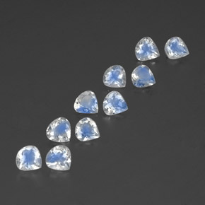 Achetez naturel ct blanc pierre de lune arc-en-ciel gems, en forme de poire, en provenance inde chez gemselect. en stock, livraison internationale!