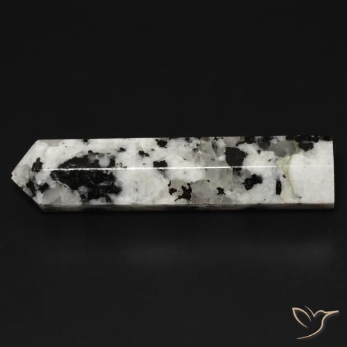 Pierre de lune arc-en-ciel Multicolore naturelle Fantaisie, 34.55 ct, Opaque