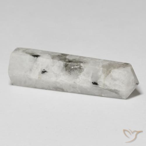 Pierre de lune arc-en-ciel Multicolore naturelle Fantaisie, 34.72 ct, Opaque