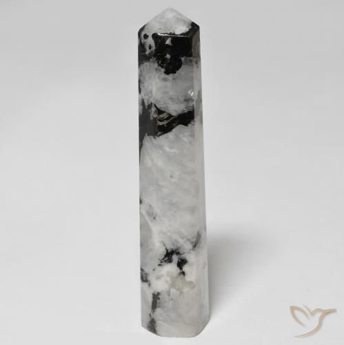 29.54ct Naturel Multicolore Pierre de lune arc-en-ciel, Fantaisie, Opaque