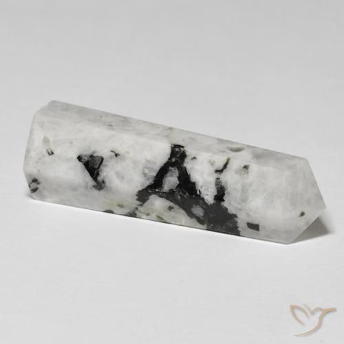 Pierre de lune arc-en-ciel Multicolore naturelle Fantaisie, 40.48 ct, Opaque