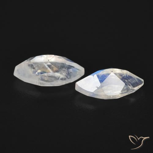 Shop natural 1.15ct Blanc bleuâtre Pierre de lune arc-en-ciel gems, Marquise, from États Unis at GemSelect. In stock, global shipping!