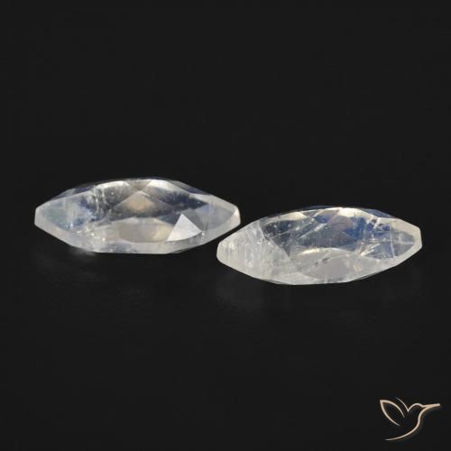 Shop natural 0.97ct Blanc bleuâtre Pierre de lune arc-en-ciel gems, Marquise, from États Unis at GemSelect. In stock, global shipping!