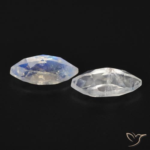 Shop natural 1.14ct Blanc bleuâtre Pierre de lune arc-en-ciel gems, Marquise, from États Unis at GemSelect. In stock, global shipping!