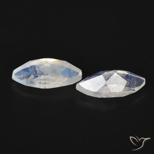Shop natural 1.18ct Blanc bleuâtre Pierre de lune arc-en-ciel gems, Marquise, from États Unis at GemSelect. In stock, global shipping!