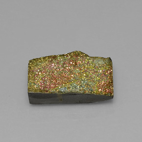 Pyrite arc-en-ciel Multicolore naturelle Baquette, 8.75 ct, Opaque