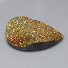 Pyrite arc-en-ciel Multicolore naturelle Forme fantaisie, 38.45 ct, Opaque