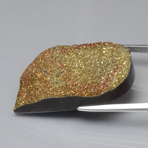 Pyrite arc-en-ciel Multicolore naturelle Forme fantaisie, 38.45 ct, Opaque