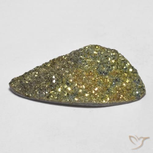 Pyrite arc-en-ciel Multicolore naturelle Fantaisie, 10.03 ct, Opaque