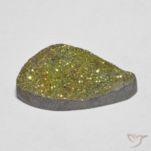 Pyrite arc-en-ciel Multicolore naturelle Fantaisie, 8.62 ct, Opaque