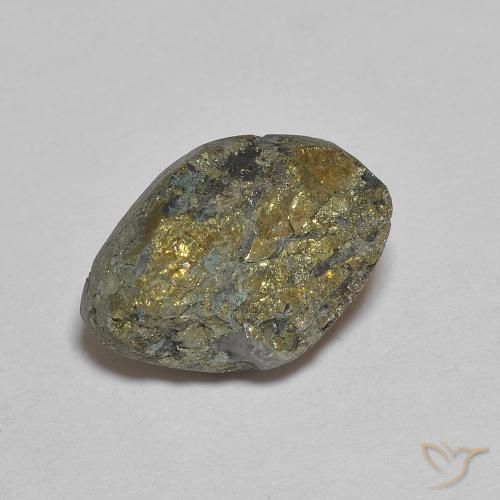 Pyrite arc-en-ciel Multicolore naturelle Fantaisie, 7.71 ct, Opaque