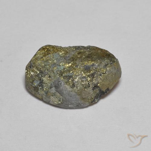 Pyrite arc-en-ciel Multicolore naturelle Fantaisie, 7.71 ct, Opaque