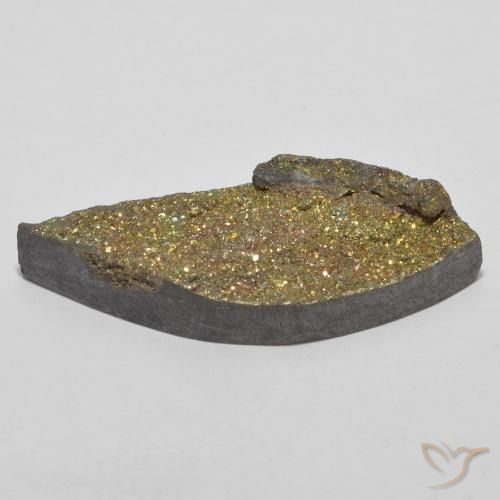 Pyrite arc-en-ciel Multicolore naturelle Marquise, 13.66 ct, Opaque