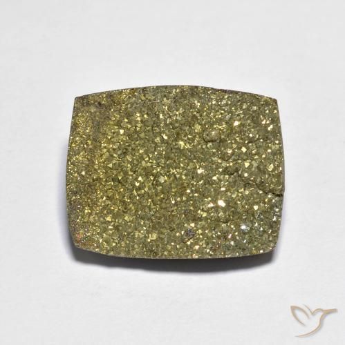 Pyrite arc-en-ciel Multicolore naturelle Baquette, 12.20 ct, Opaque
