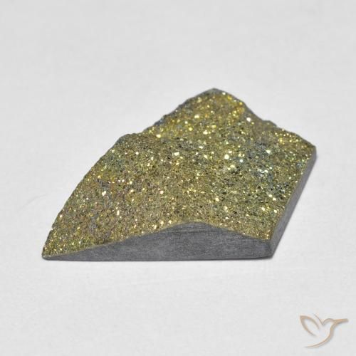 Pyrite arc-en-ciel Multicolore naturelle Fantaisie, 5.15 ct, Opaque