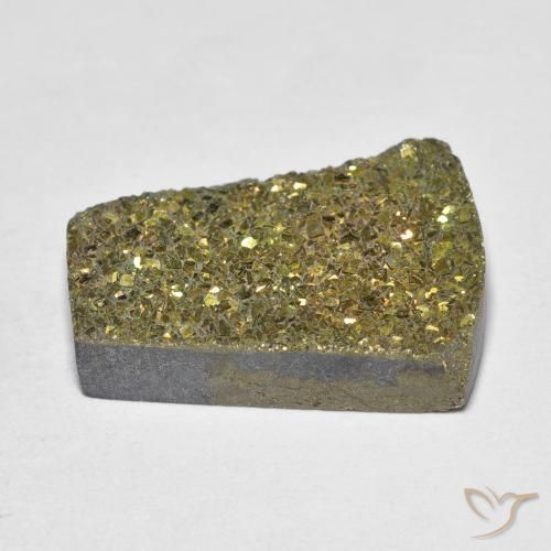 Pyrite arc-en-ciel Multicolore naturelle Fantaisie, 10.63 ct, Opaque