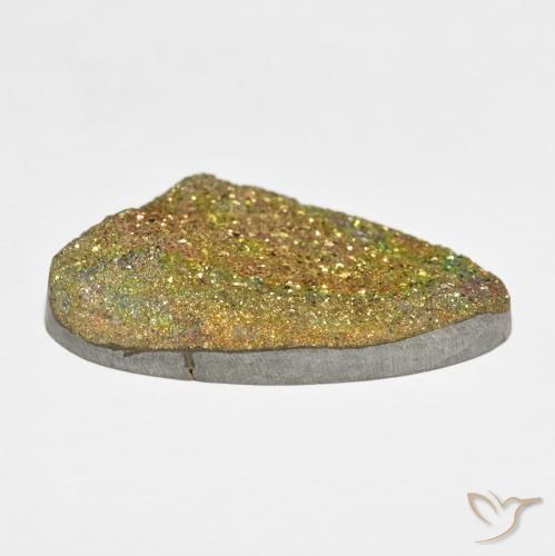 Pyrite arc-en-ciel Multicolore naturelle Fantaisie, 36.25 ct, Opaque