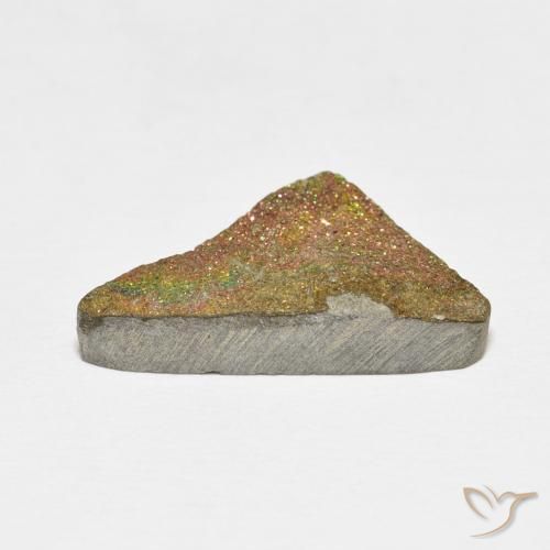 Pyrite arc-en-ciel Multicolore naturelle Fantaisie, 10.28 ct, Opaque