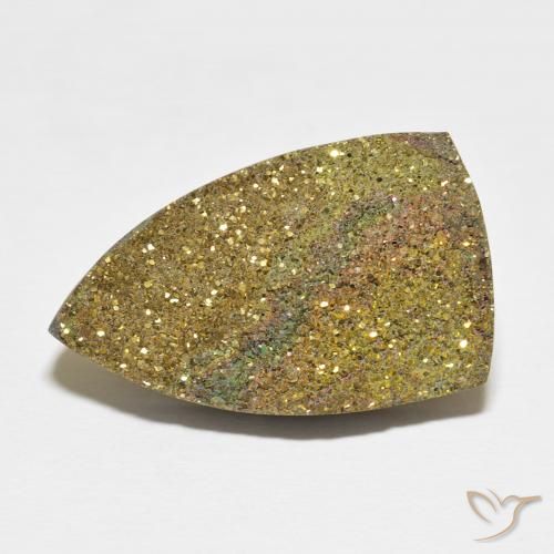 22.45ct Naturel Multicolore Pyrite arc-en-ciel, Fantaisie, Opaque