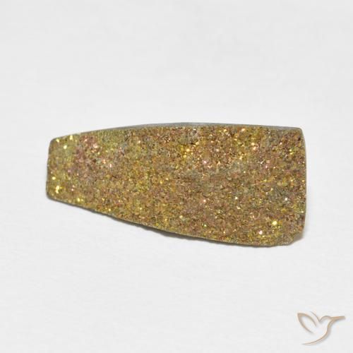 Pyrite arc-en-ciel Multicolore naturelle Fantaisie, 5.20 ct, Opaque