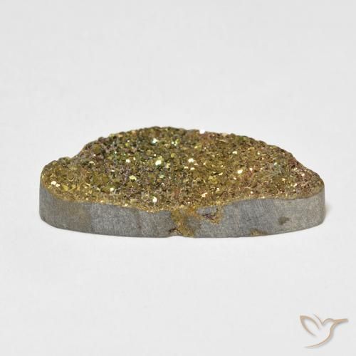 Pyrite arc-en-ciel Multicolore naturelle Fantaisie, 11.67 ct, Opaque