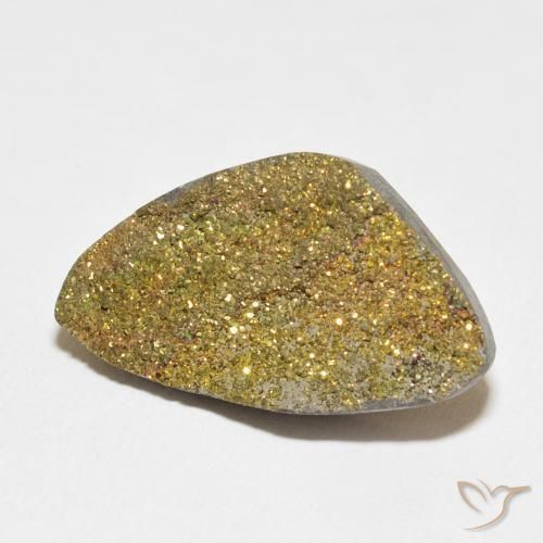 Pyrite arc-en-ciel Multicolore naturelle Fantaisie, 13.08 ct, Opaque