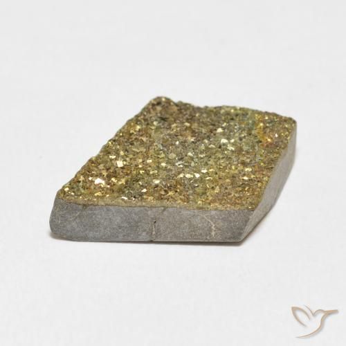 Pyrite arc-en-ciel Multicolore naturelle Fantaisie, 6.51 ct, Opaque