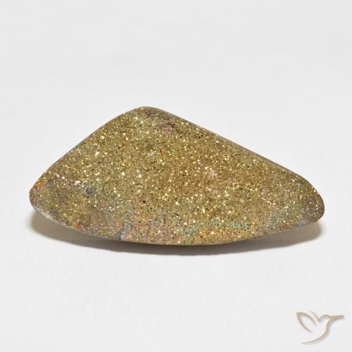 22.93ct Naturel Multicolore Pyrite arc-en-ciel, Fantaisie, Opaque