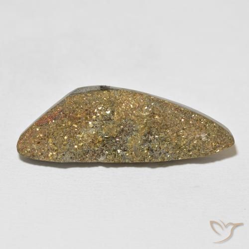 Pyrite arc-en-ciel Multicolore naturelle Fantaisie, 20.49 ct, Opaque