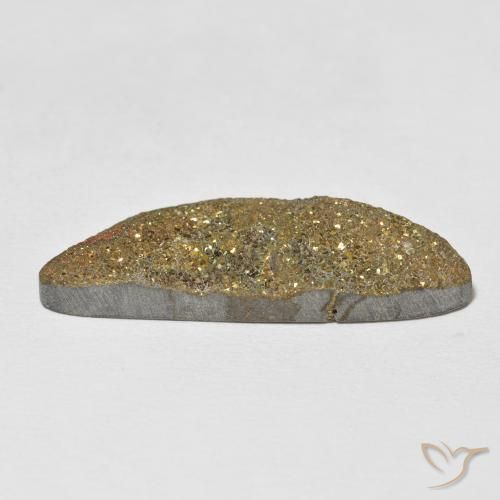 Pyrite arc-en-ciel Multicolore naturelle Fantaisie, 20.49 ct, Opaque