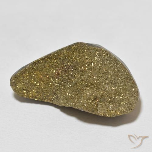 Pyrite arc-en-ciel Multicolore naturelle Fantaisie, 24.82 ct, Opaque