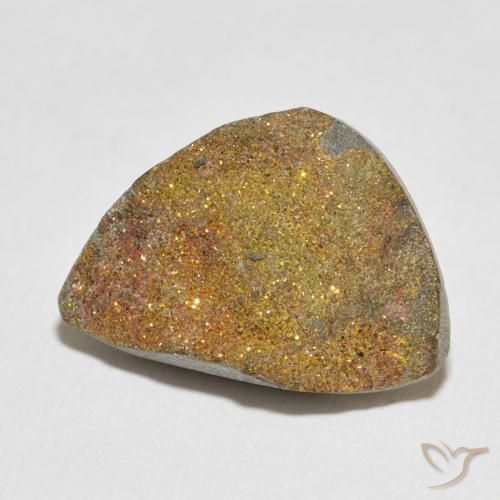 Pyrite arc-en-ciel Multicolore naturelle Fantaisie, 9.78 ct, Opaque