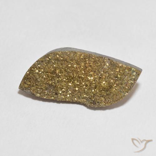 Pyrite arc-en-ciel Multicolore naturelle Fantaisie, 12.21 ct, Opaque