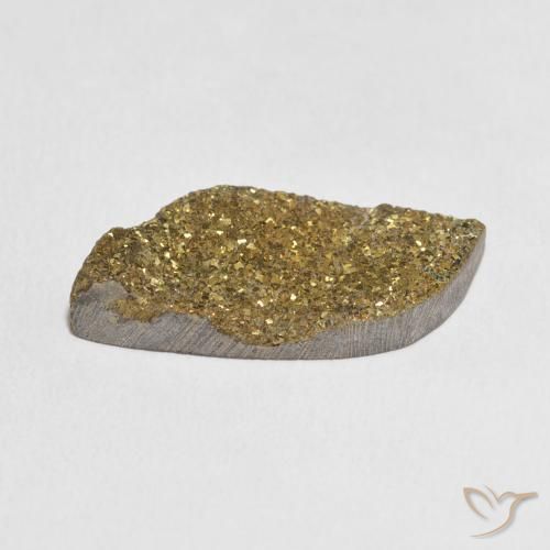 Pyrite arc-en-ciel Multicolore naturelle Fantaisie, 12.21 ct, Opaque