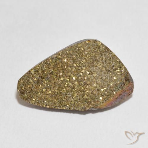 Pyrite arc-en-ciel Multicolore naturelle Fantaisie, 10.13 ct, Opaque